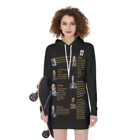All-Over Print Women's Long Hoodie