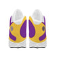 Men's Curved Basketball Shoes With Thick Soles